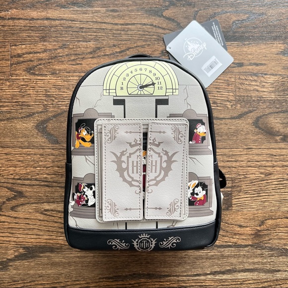 Mickey Mouse and Friends Hollywood Tower Hotel Loungefly Mini Backpack | NWT - Picture 1 of 4